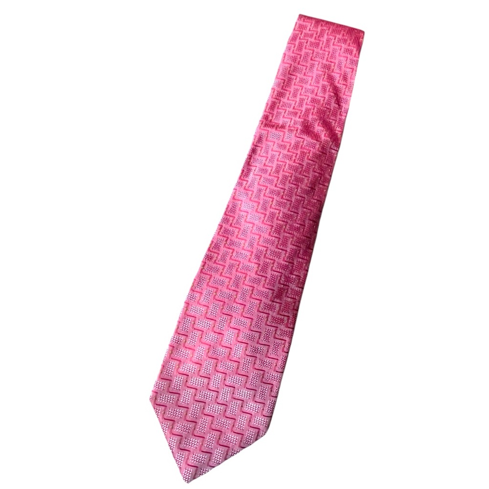 $5 FLASH SALE! Filo a’Mano Hand Sewn by Tom James Mens Silk Neck Tie